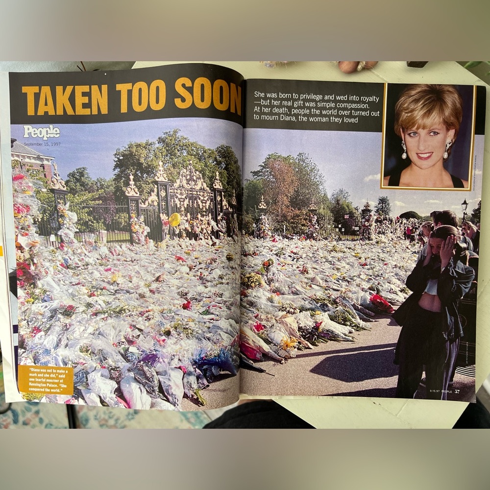 Princess Diana Commemorative Edition People Magazine Sept. 15, 1997 - Picture 4 of 4